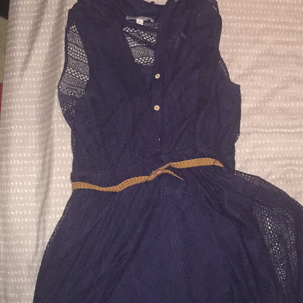 Navy blue dress